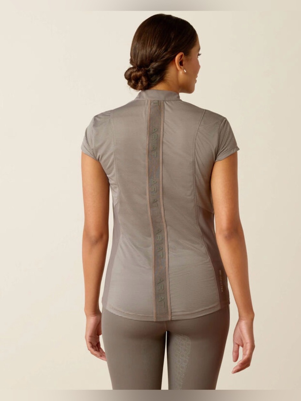Ariat Women's Breathe Cap Sleeve 1/2 Zip Baselayer